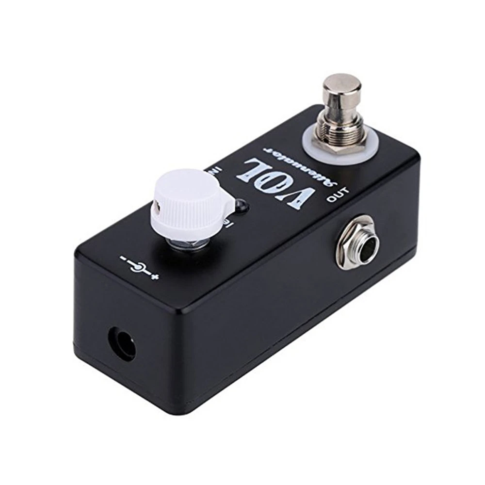 Mosky Volume Pedal Footswitch Electric Guitar Bass Passive Vol Attenuator Effects Pedal Full Metal Shell Bass Guitar Parts