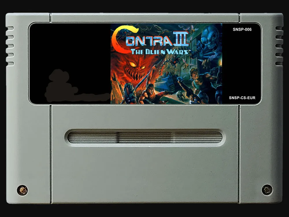 16Bit Games ** Contra III - The Alien War ( PAL EUR Version!! )