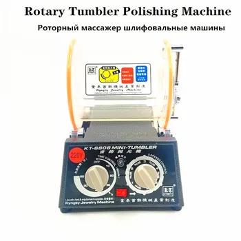 3kg Drum Polishing Machine, Rotary Tumbler for Jewelry, Stones & Metal Parts, Mini Rock…