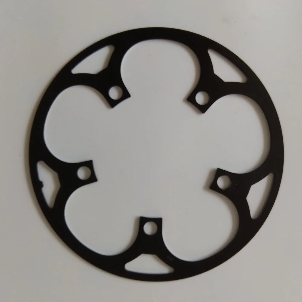 TRUYOU 110 BCD Aluminum Alloy Road Bicycle Chain Cover 44T 46T 48T 50T 52T 53T 56T Protect Support Folding Bike Chainring Guard