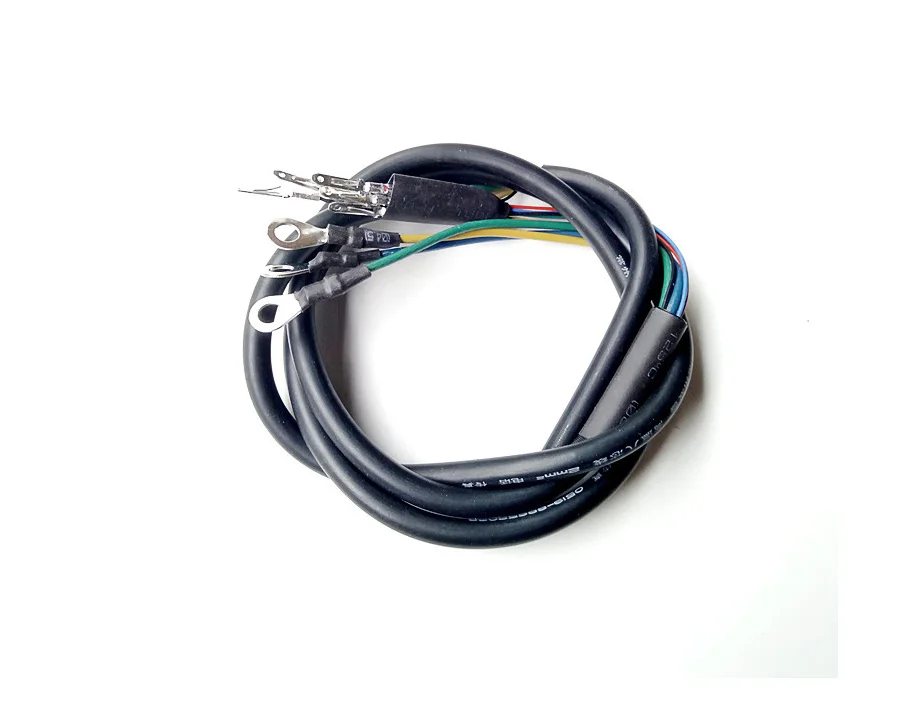 E-bike 250/350/500/800/1000W(1.5/2.0 /2.5/3.0mm²) Motor Cable With 5 Wires Hall Senor Connector Hub Motor Cable Wire