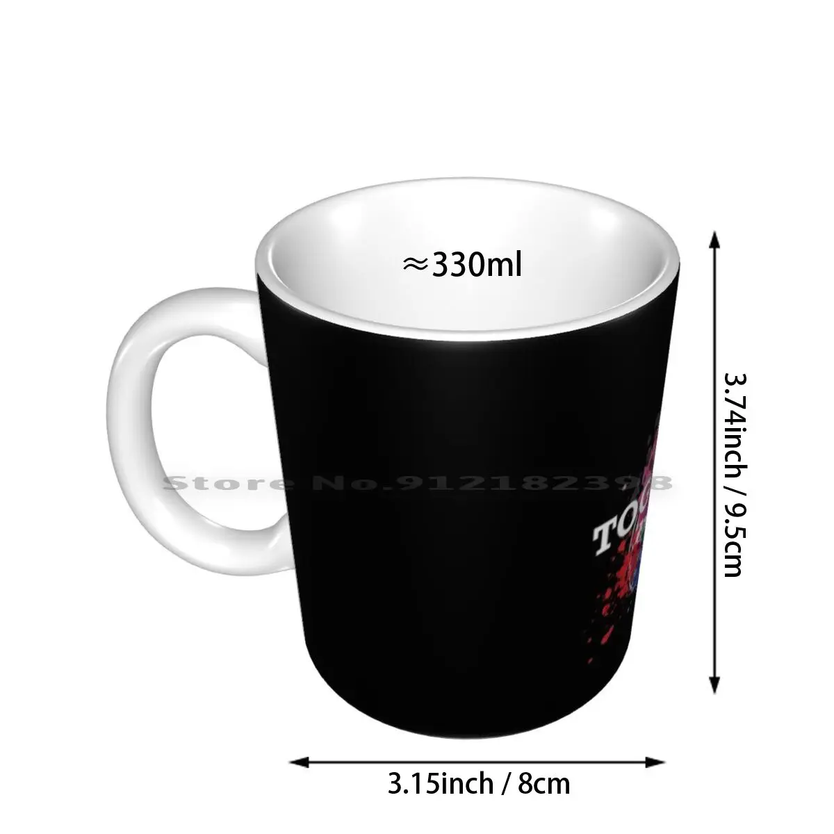 Together Ceramic Mugs Coffee Cups Milk Tea Mug Together Rugby Rugby Player Rugby Rugby Match Game Team Match Passion Creative