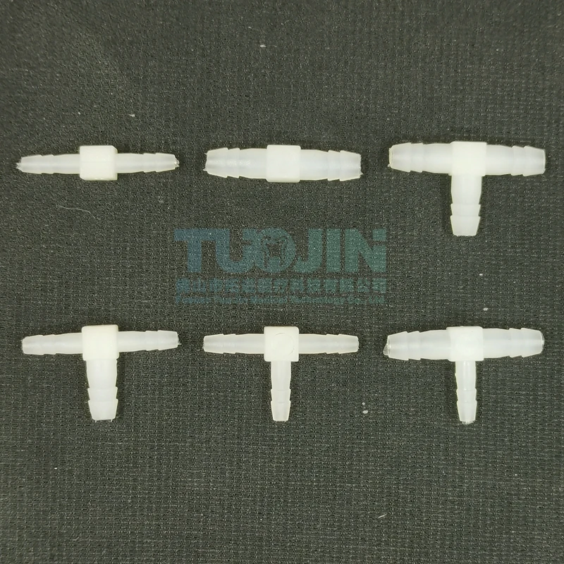 10pcs/bag Dental Fitting Connector For Dental Air Water Plastic Tube Connector Pipe Dental Joint Water Pipe And Air Pipe Tools