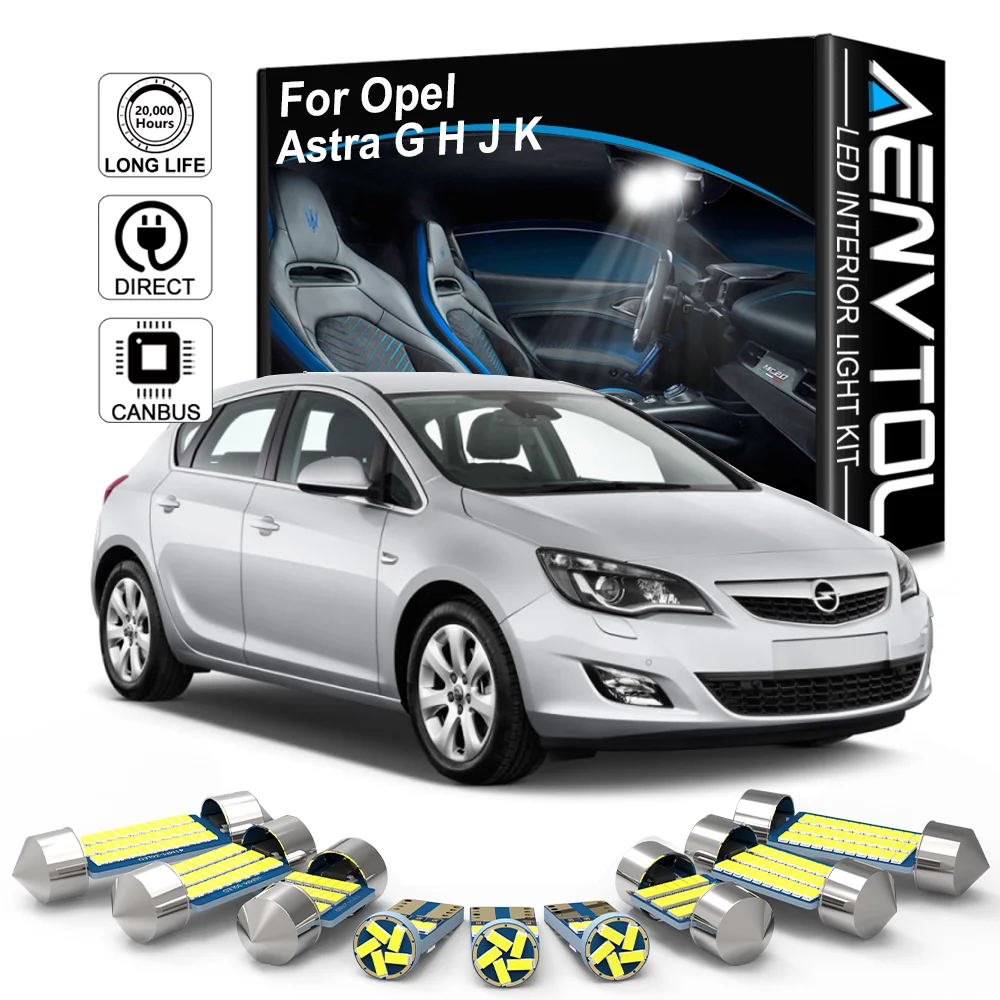Фонарь Canbus для Opel Astra G H J K 1998-2000 2002 2003 2004 2005 2006 2007 2008 2010 2016 2017 2018 2019