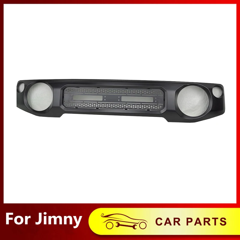 

4X4 ACCESSORIES ABS MATTE BLACK FRONT GRILLE BUMPER GRILLS WITH LED LIGHT FIT FOR JIMNY 2019 2020 2021 JB64 JB74