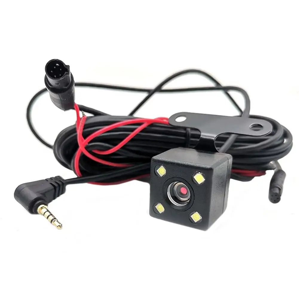 5 PIN Full HD Car Rear View Camera With Light 170 Degree LED Night Vision Viewing Angle Front Rearview Camera Reverse Recorder