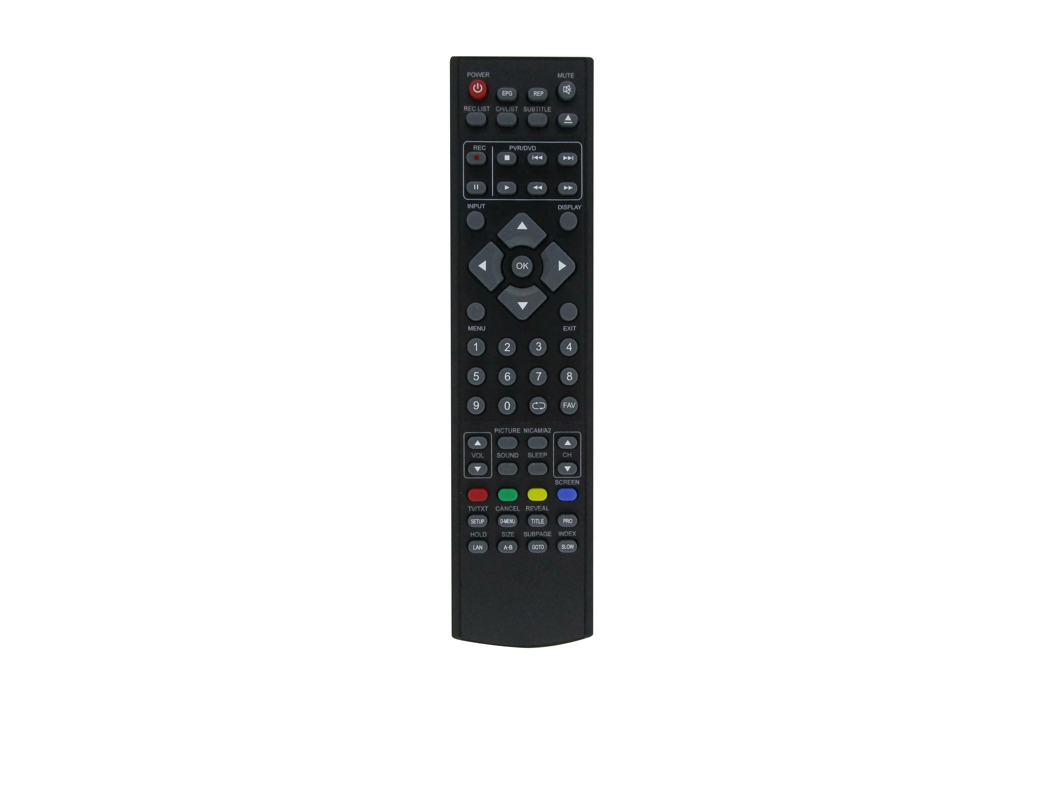 

Remote Control For Palsonic TFTV3920M TFTV5570MW TFTV6042FHD TFTV3900DT TFTV6650LED TFTV5570M TFTV8070M TFTV8070MW TV Television