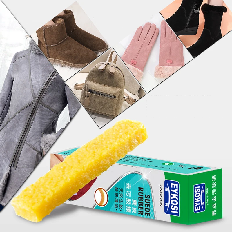 New Shoe Brush Faux Suede Rubber Shoes Rubber Eraser Nubuck Leather Stain Cleaner Tools For Cleaning Shoes Snow Boots