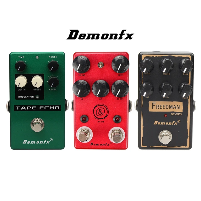 Demon Fx Ts808 Tube Screamer Overdrive Pro Vintage Electric Guitar Effect  Pedal 2 In 1 Overdrive And True Buypass Distortion - Guitar Parts &  Accessories - AliExpress