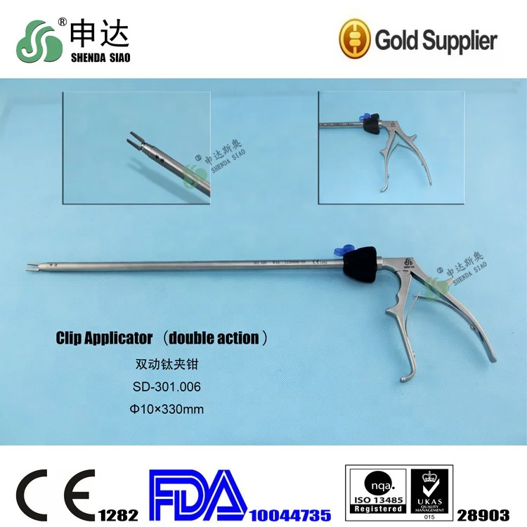 Nội Soi Titanium Kẹp Applier Endoclip
