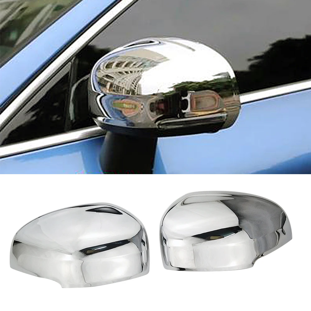 For Volvo XC60 2018 2019 2022 Car Accessories Chrome Side Mirror Cover Rear View Mirror Rearview Protector Shell Trim