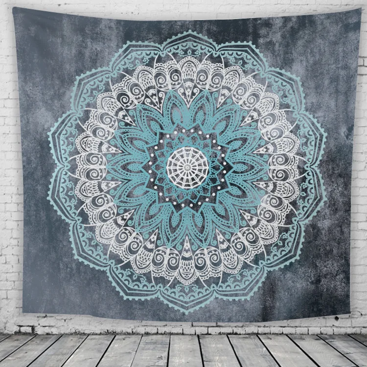 

2 size Bohemian Beach Towel Large Mandala Indian Tapestry Wall Hanging Polyester Thin Blanket Yoga Mat Rug Shawl Throw Sheet