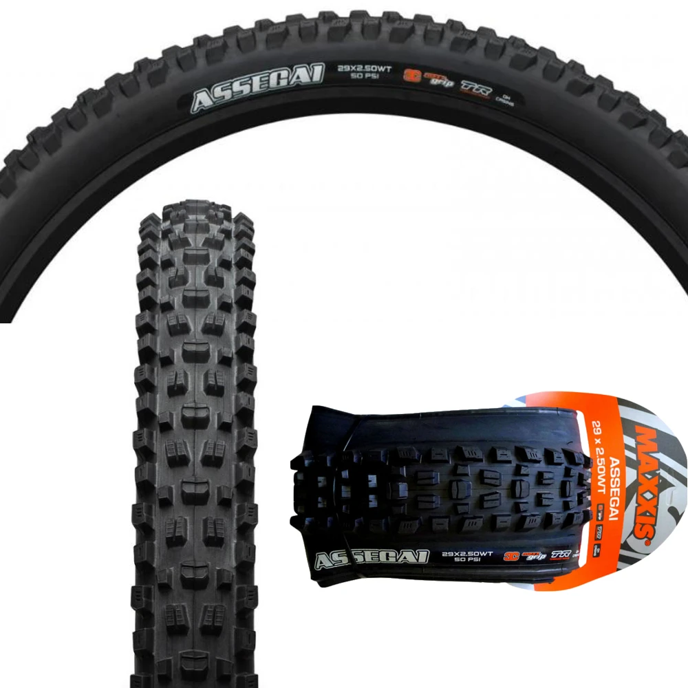 MAXXIS Assegai 27.5‘’x2.5 29''x2.5 WT 3C MaxxGrip MaxxTerra EXO TR  DH Downhill Foldable MTB Tire Mountain bike folding tire