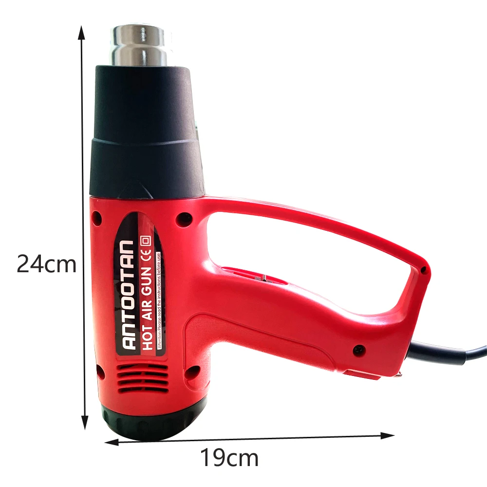 Hot Air Gun 2000W 220V EU Industrial Electric Thermoregulator Heat Guns LCD Display Soldering Heating core combination Tools