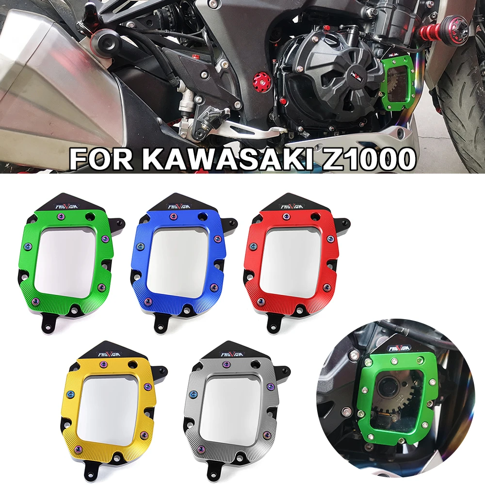 

Front Sprocket Guard for Kawasaki Z1000 Z 1000 2001-2021 2014 2015 2016 2017 2018 2019 2020 Motorcycle Accessories Chain Cover