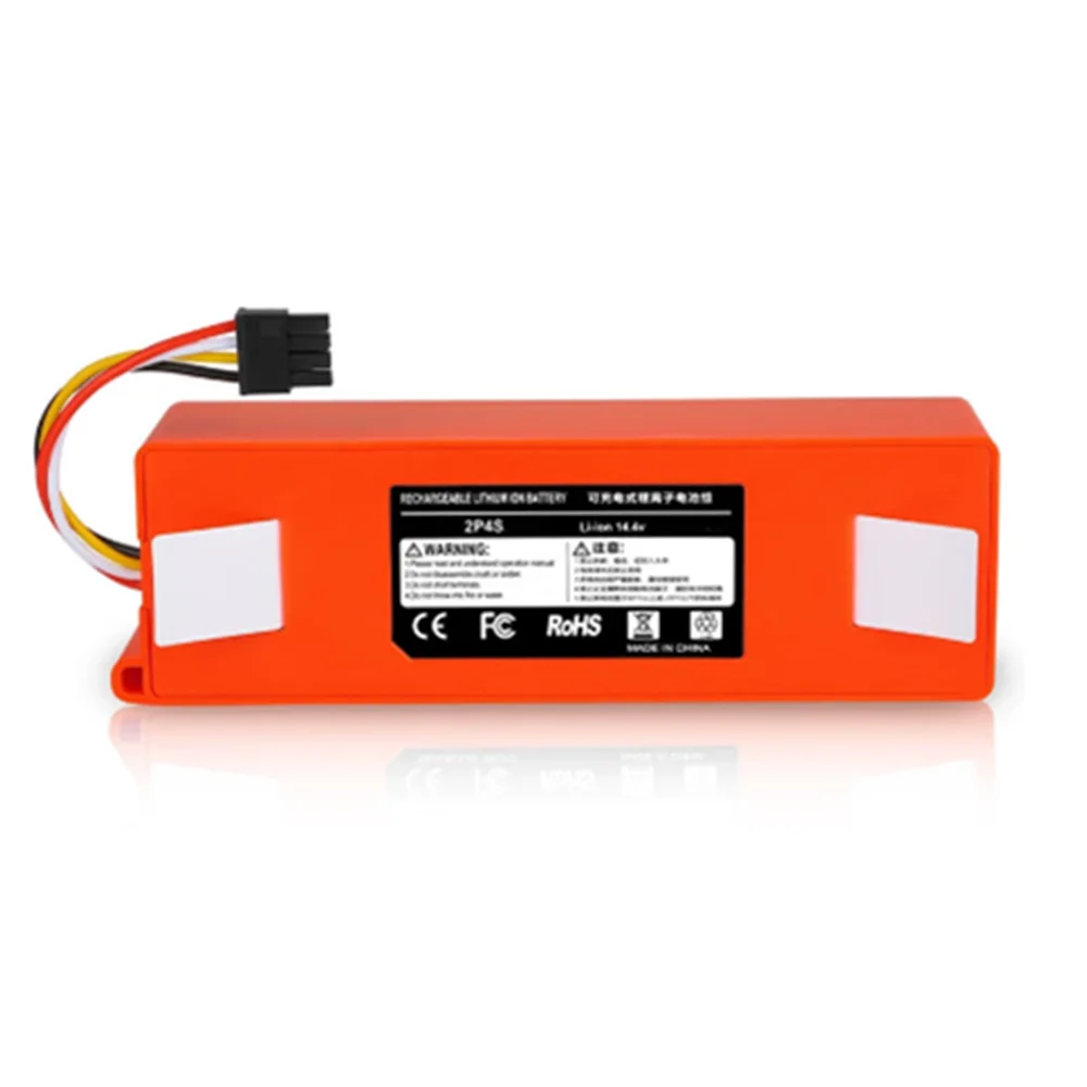 Battery for Vacuum Cleaner XIAOMI Robot Roborock S50 S51 S55 Accessory Spare Parts 14.4V 5200/6500/9800 mAH