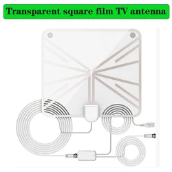 Antena de TV digital 4K ATSC HD, DVB-T2, interior, con intensificador de recepción amplificadora