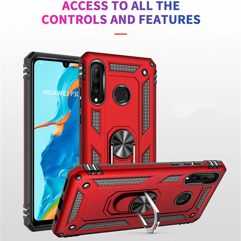 For Huawei Honor 20s 20 s Case Magnet Car Ring Stand Holder Case For Honor 20 s MAR-LX1H Cover Silicone Bumper Coque