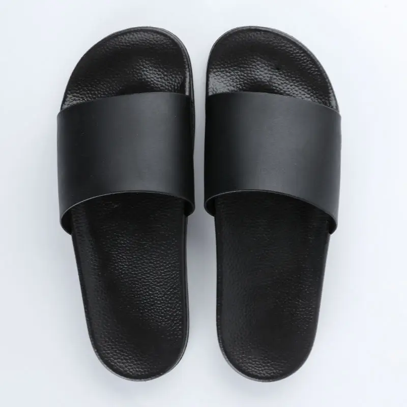 Women's New Summer Slippers Modern Women's Slippers Black and White Beach Shoes Household and Bathing Couple Slippers