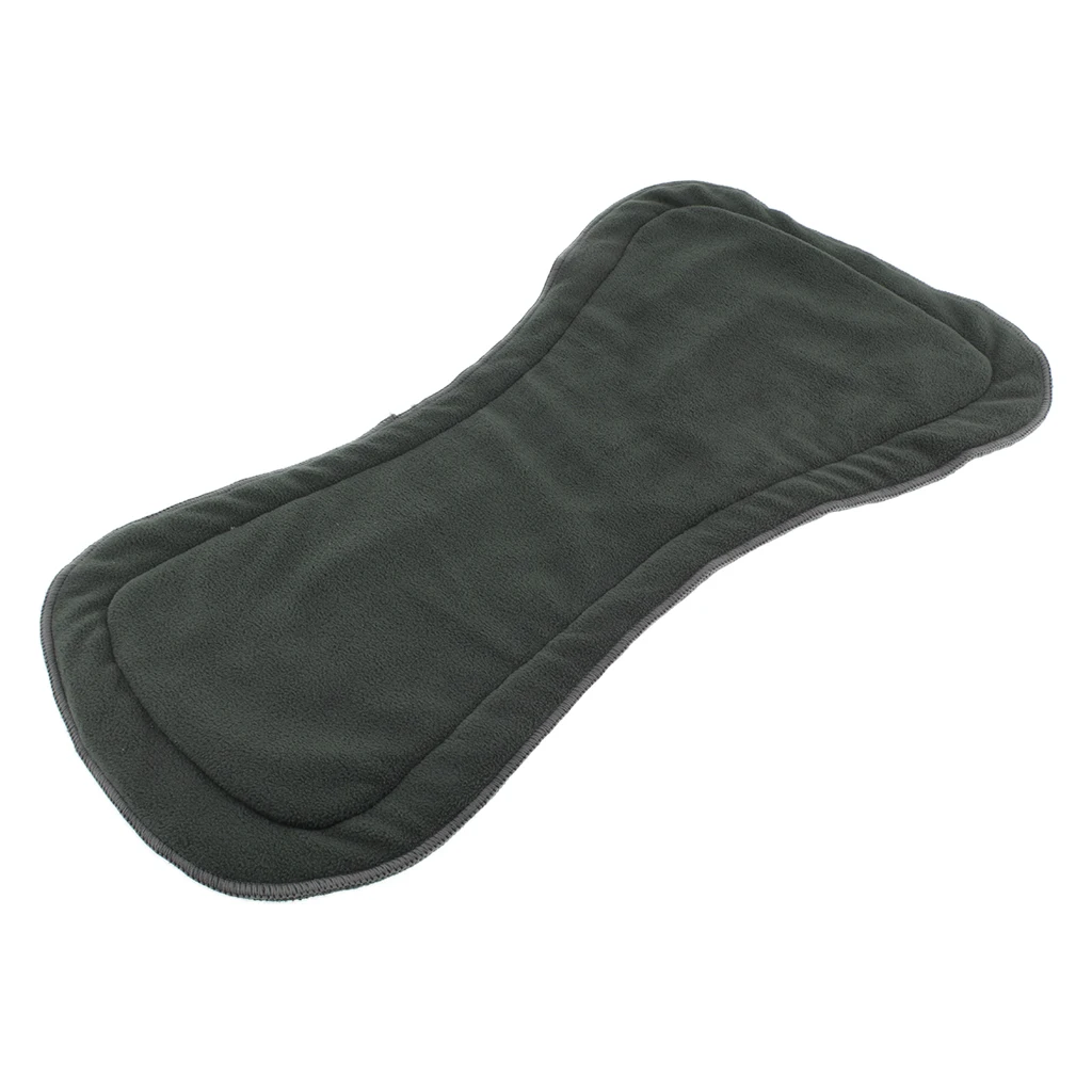 Washable Adults Cloth Diaper Insert Liners Incontinence Bamboo Charcoal Nappy Changing Pad