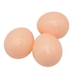 5 Pcs Poultry Hatching Chicken House Fake Eggs Farm Animal Supplies Cages Accessories Chicken Nest Egg Kids Toys Painting