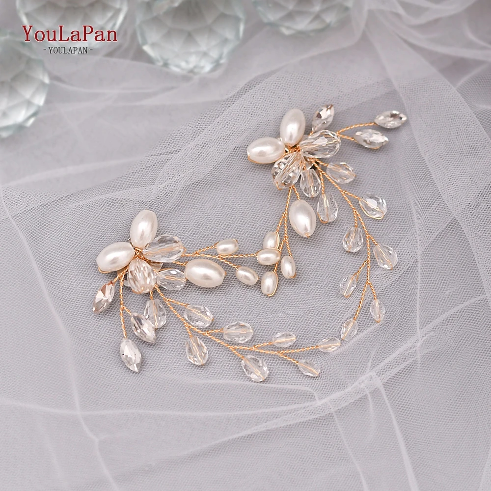 TOPQUEEN X23 2pcs Crystal Bridal High Heel Shoes Decorations Pearl Shoes Clips Party Shoes Accessories Elegant Shoes Buckle