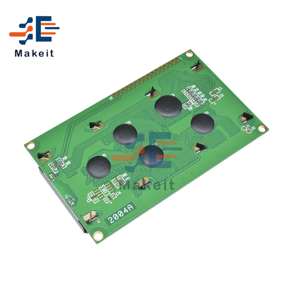 LCD Board 2004 20*4 20X4 Blue Yellow LCD Screen Display Module 3.3V 5V High Precision Display Black White Character for Arduino