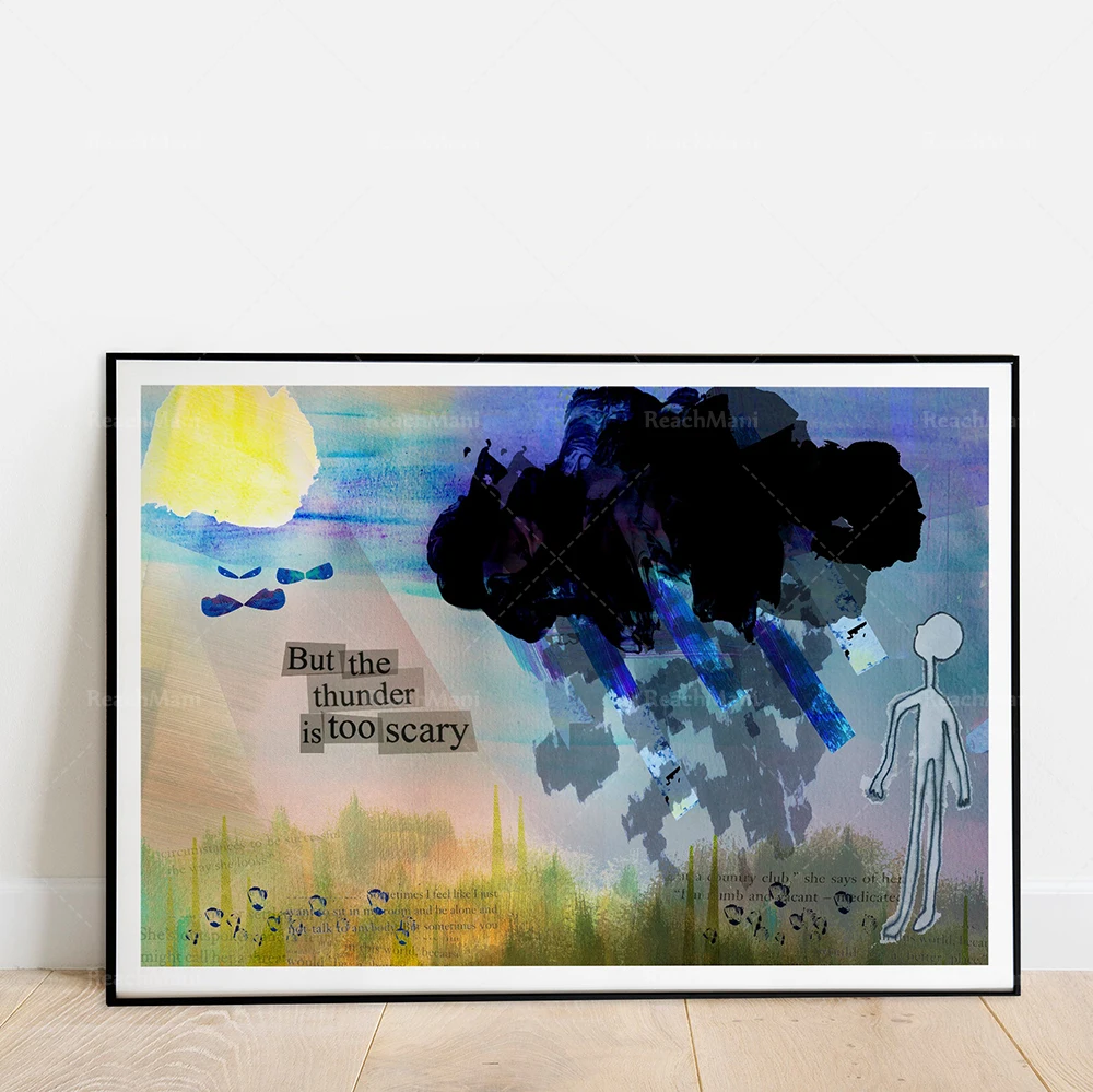 Inspirational creative poster-