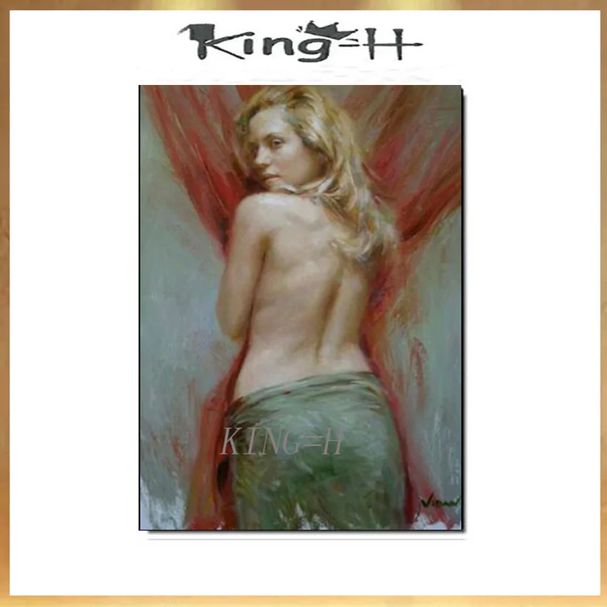 

House Painting Western Decor Paintings Modern Classical Background High Quality Sexy Nude Hand Painted Oil Paintings