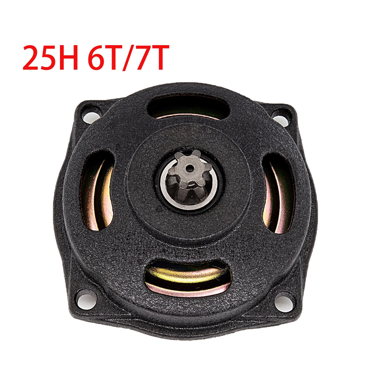 

6 Teeth/7Teeth 25H 47CC 49CC Clutch Bell /Drum Housing Gear Box Fit To Mini Moto Pocket Bike Quad ATV Parts Free Shipping