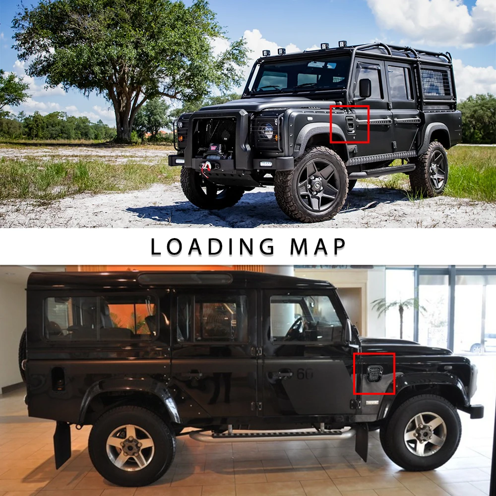 

2x для Land rover defend детали, боковая вентиляционная решетка, тюнинг автомобильных автозапчастей, тюнинг боковых вентиляционных отверстий, решетка