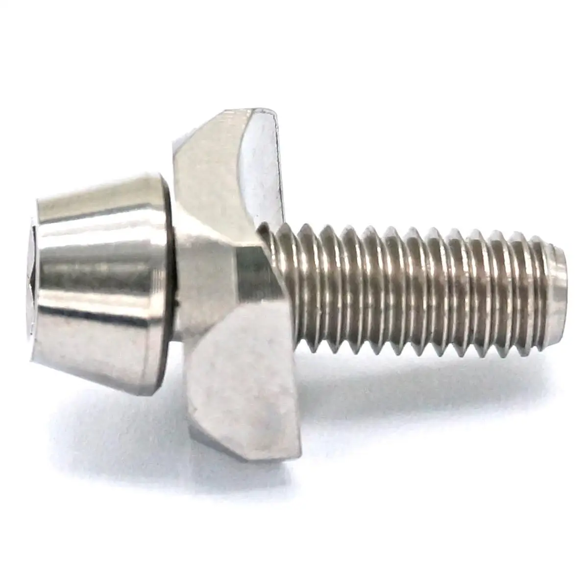 M5x16mm Ti GR5 Titanium Screw Bolt With Concave Washer For Bike Front Derailleur