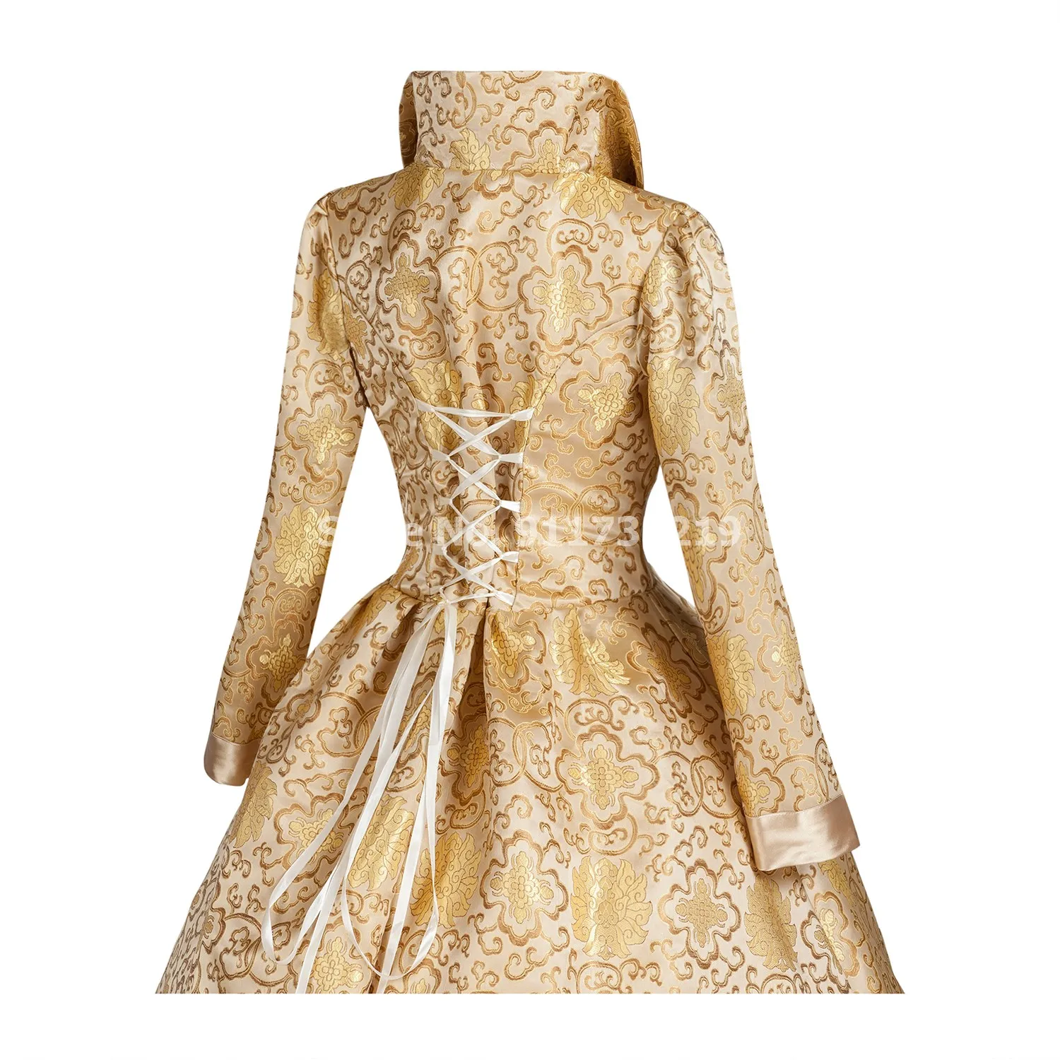 slim fit dress slacks Prom Queen Dream Dazzling Gold Sequin Dress main image 0