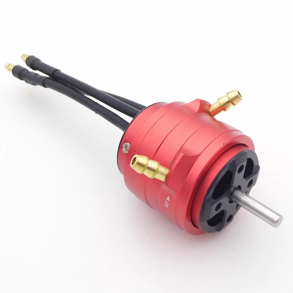 

3S 2835 KV3500 4-Poles Brushless Motor & Water Cooling Jacket for RC Boat RC Marine Jet Boat MONO Toy Boat Spare Parts