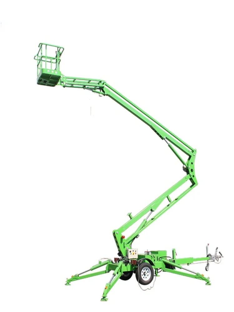 Trailer Mounted Towable Boom Lift for Construction SiteCD