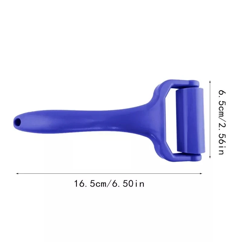 Blue Reusable Vinyl Record Cleaner Anti-Static Silicone Easy Cleaning Roller LP Clean Device Tools Accessories