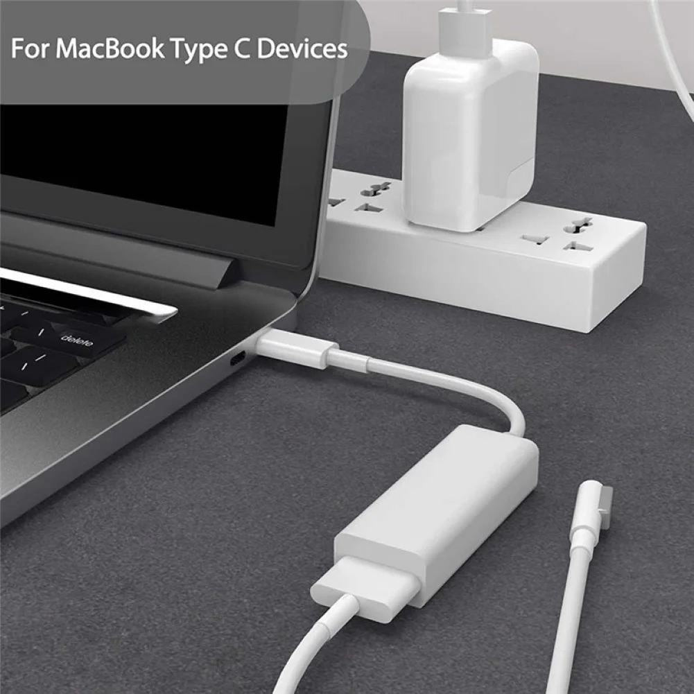 Type USB C to Magsafe1 2 Adapter 45W/60W/85W Charging Cable For 15