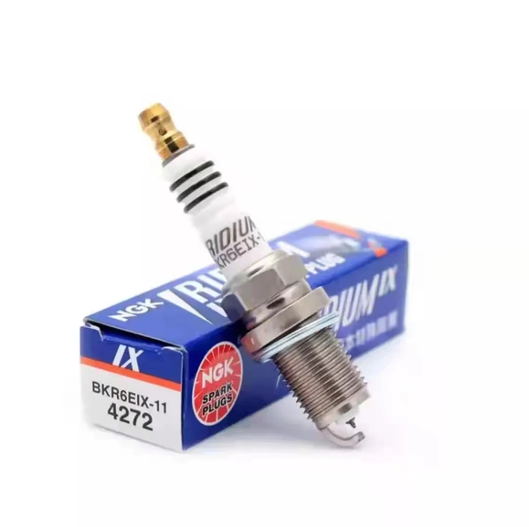 4 pcs original spark plug BKR6EIX-11 4272 spark plug(4pieces)