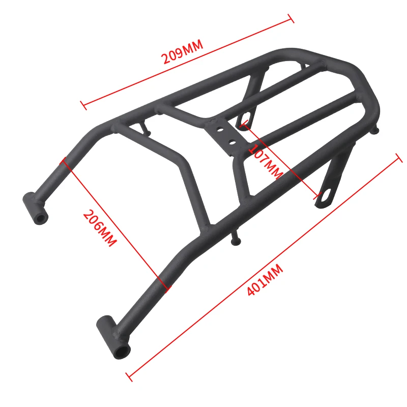 Fit For HONDA CRF250L 2012-2019 CRF250M 2013-2019 CRF 250 RALLY 2017-2019 rear tail rack top box case suitcase carrier board