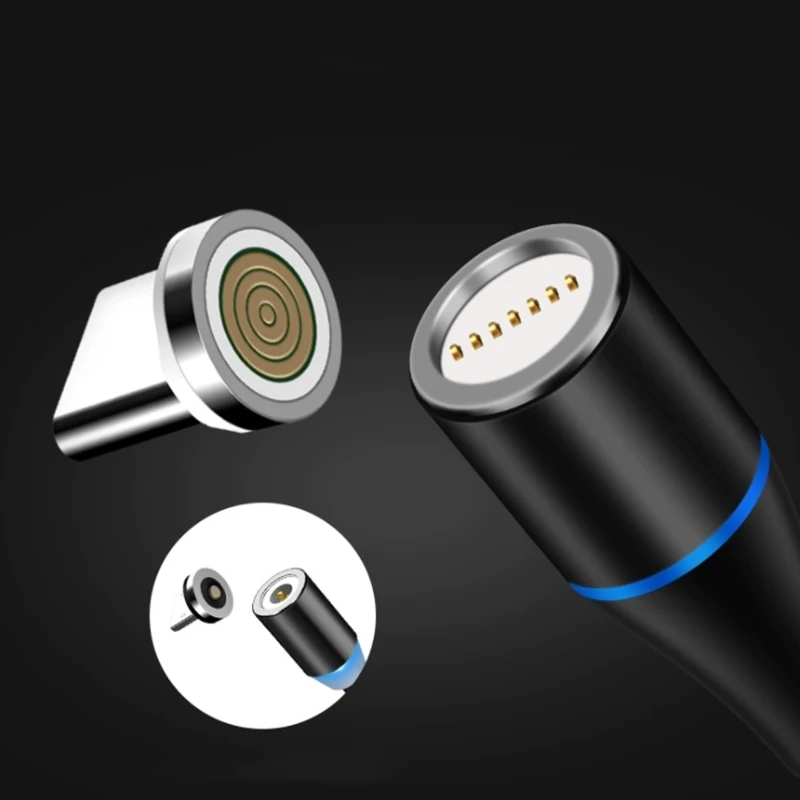 3A magnetyczny kabel Micro USB do iPhone 12 Xiaomi mi szybkie ładowanie danych przewód magnetyczny ładowarka USB typ C 1m kabel telefoniczny