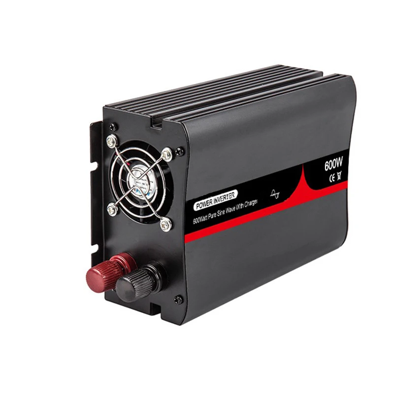 Trasformatore di tensione a onda sinusoidale pura da 600W 12V/24V/48V cc a 100V/110V/120V/220V/230V ca 240 HZ inverter di potenza