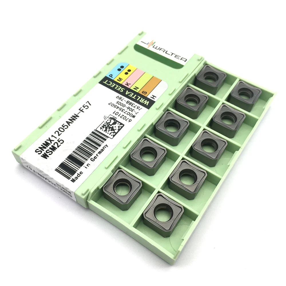 Imagem -03 - Inserções de Carboneto Ferramentas de Torneamento de Moinho Facial Cortador de Fresagem Suporte de Fresagem Ferramentas Cnc Snmx1205