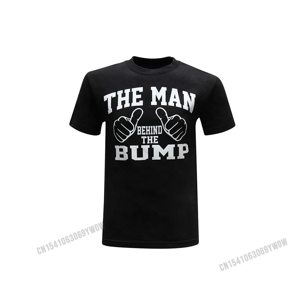 

The Man Behind The Bump Men's T-Shirt Normal Cotton Man Tops & Tees Cool Fashion Top T-shirts