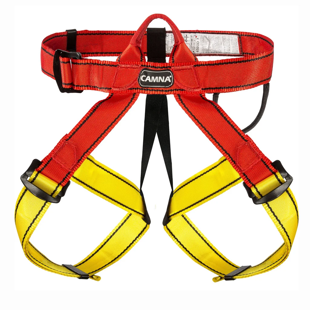 Half Body Climbing Harness Waist Safety Harness for Mountaineering Rock Climbing Rappelling Tree Climbing Strap