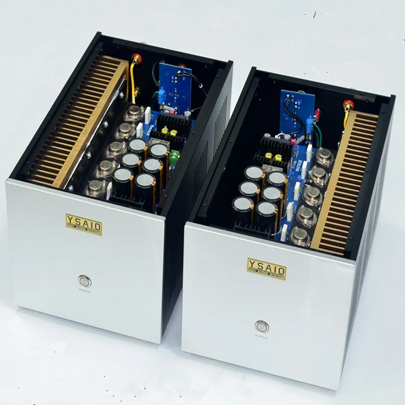 STK350 HiFi Khuếch Đại Công Suất Vàng Seal Trên MJ15024 MJ15025 300W Mono Chia Nguyên Chất Sau Âm Thanh Rạp Hát Tại Nhà Khuếch Đại