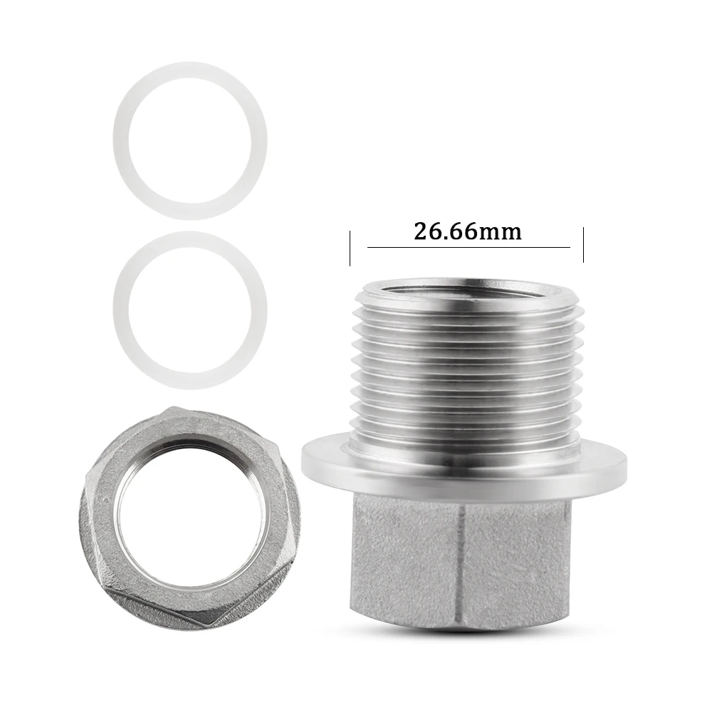Heavy Duty Weldless Bulkhead 1/2\