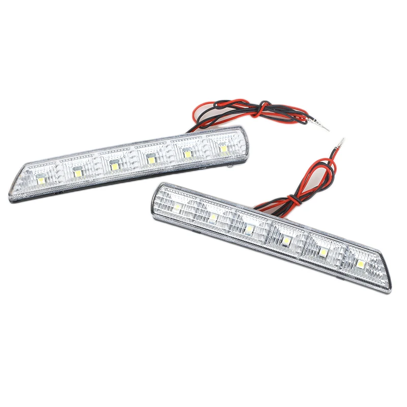 1 Pair LED Daytime Running Light DRL Lamp Waterproof Fog Lamp For Mitsubishi Outlander Sport RVR ASX 2010 2011 2012