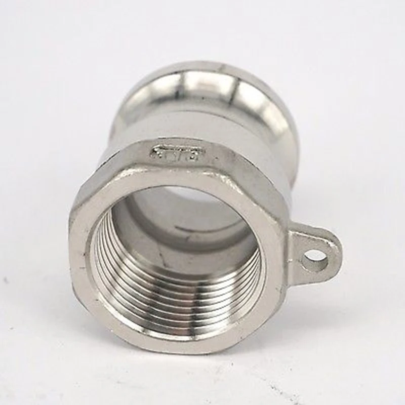 4" BSP Female Thread 304 Stainless Steel Type A Plug Camlock Fitting Cam and Groove Coupling quick coupling