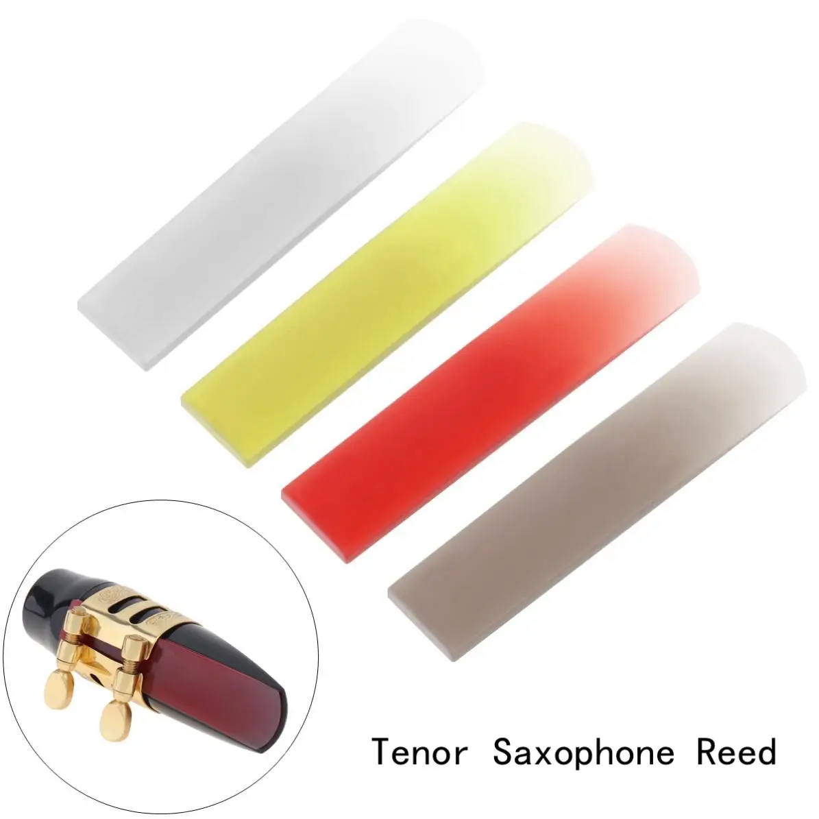 Tenor Saxophone Reed Sax Resin Reed Strength 2.5 4 Colors Optional Saxophone Accessories for Tenor Saxophone