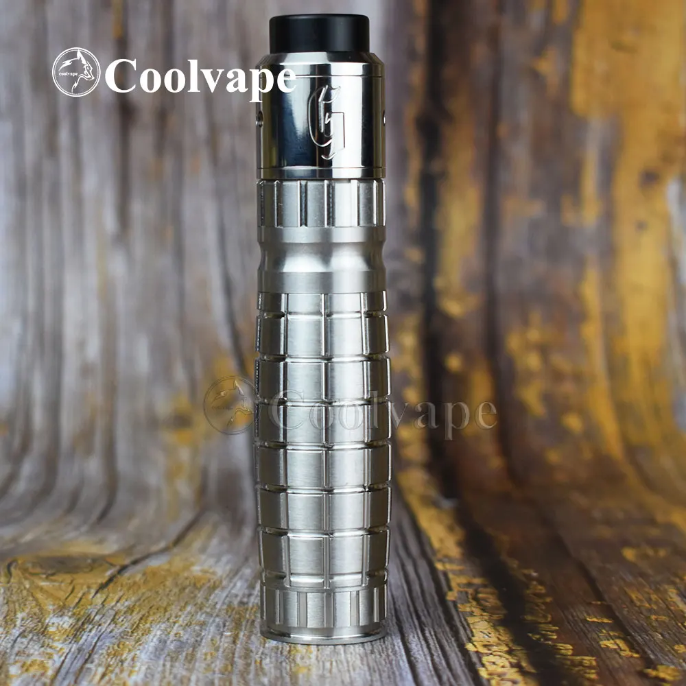 

Мод coolvape Apocalypse armea с goon 25 RDA 24 мм механический мод 18650 аккумулятор латунь медь мод испаритель вейп комплект